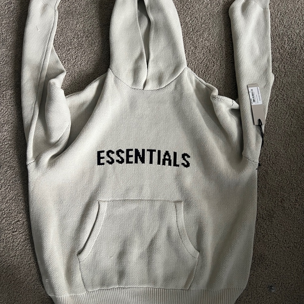 Essentials Cream Hoodie